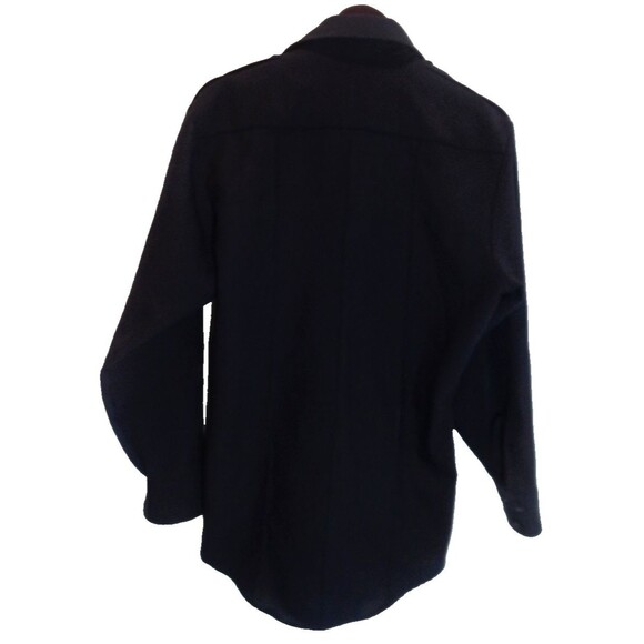 Elbeco Tex Trop Uniform Shirt Black Sz 15.5-33 Mens Polyester - Picture 3 of 4